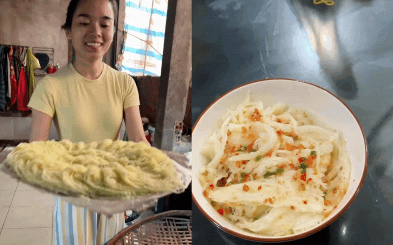 B&uacute;n d&acirc;y, thức qu&agrave; s&aacute;ng 