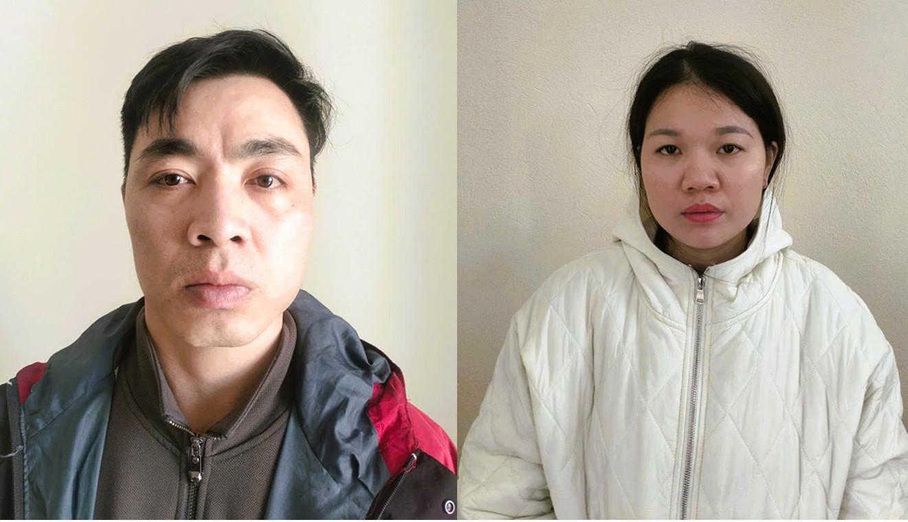 Khởi tố 2 vợ chồng giả danh cảnh s&aacute;t h&igrave;nh sự tới nh&agrave; d&acirc;n đe dọa đ&ograve;i tiền - Ảnh 1.