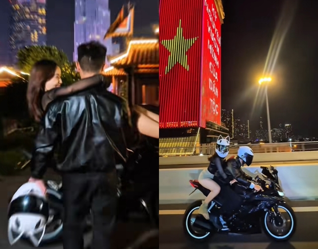 Rộ tr&agrave;o lưu thu&ecirc; trai đẹp cưỡi m&ocirc; t&ocirc; đi dạo đ&ecirc;m ở TP.HCM, c&oacute; clip hot mang về- Ảnh 3.