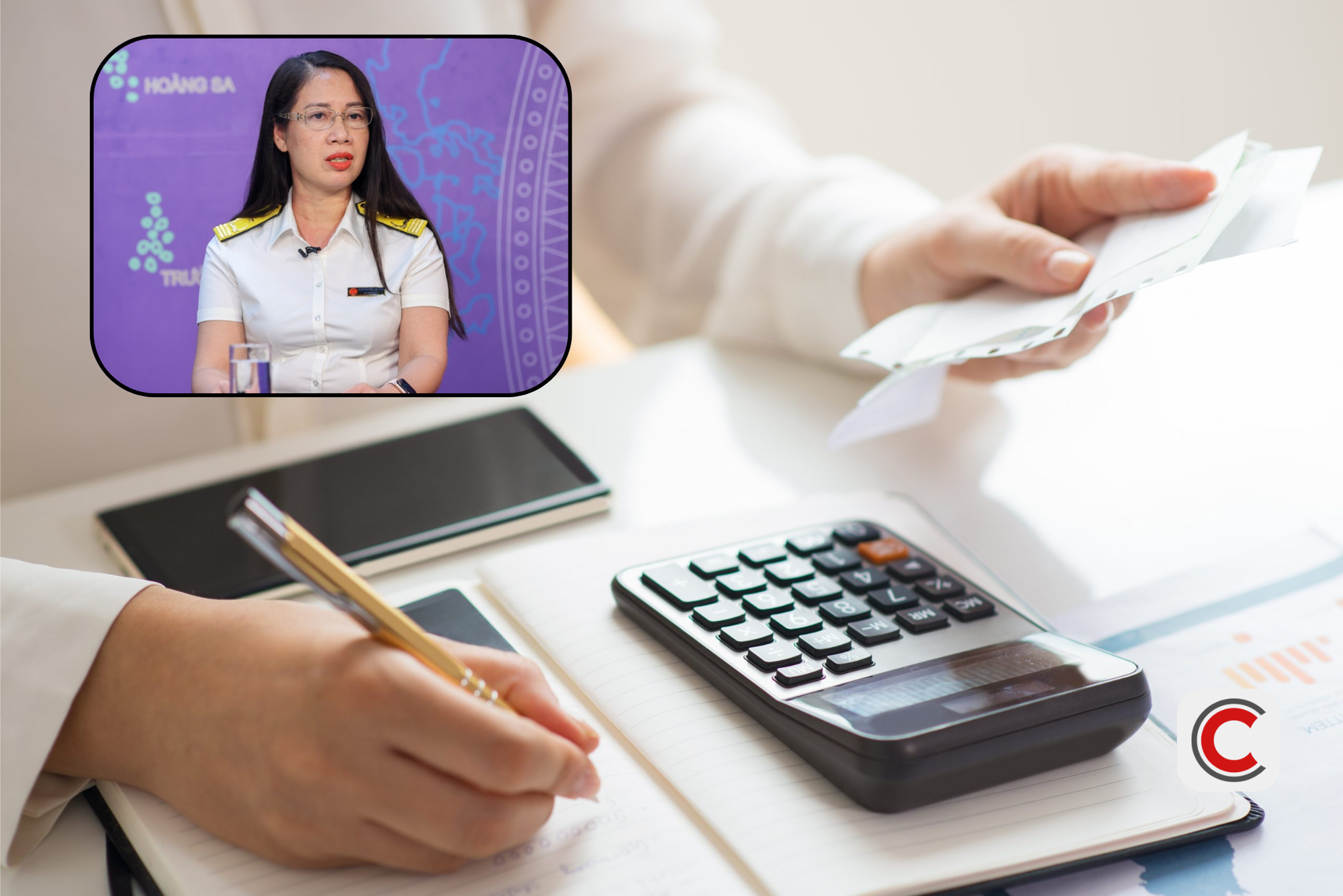 Đại diện Cục Thuế: Mức phạt hiện đ&atilde; giảm so với trước, sai phạm khi lập 100 h&oacute;a đơn hay nhiều hơn cũng chỉ bị phạt mức đ&oacute; - Ảnh 1.