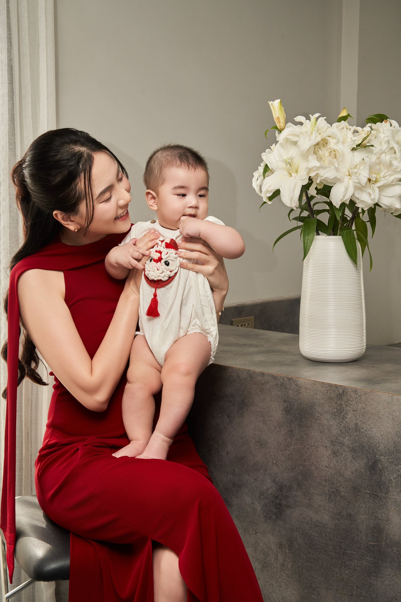 Bé Panda - quý tử nhà MC Mai Ngọc: Chú bé siêu trộm vía, cứng cáp và bụ bẫm với đôi mắt biết cười- Ảnh 14. Bé Panda - quý tử nhà MC Mai Ngọc: Chú bé siêu trộm vía, cứng cáp và bụ bẫm với đôi mắt biết cười- Ảnh 14.