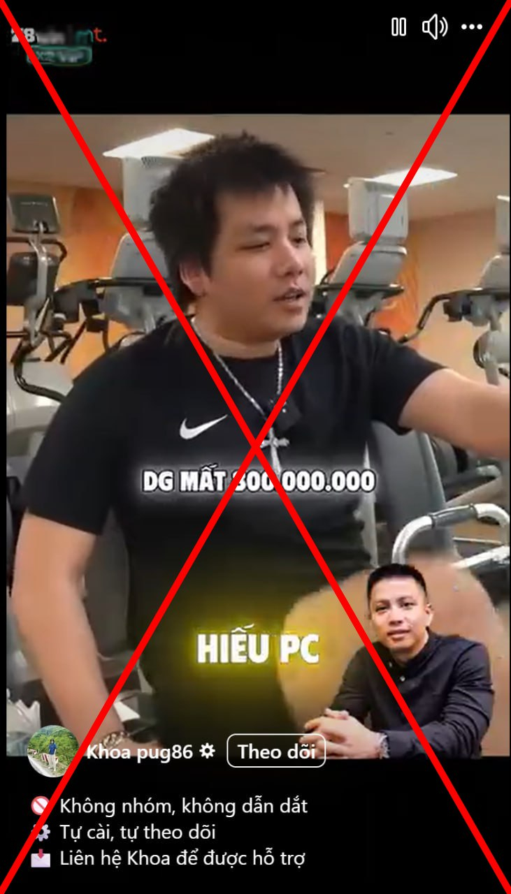 Hiếu PC và Khoa Pug bị mạo danh lừa đảo, người dân cần cảnh giác mất tiền oan - Ảnh 1. Hiếu PC và Khoa Pug bị mạo danh lừa đảo, người dân cần cảnh giác mất tiền oan - Ảnh 1.