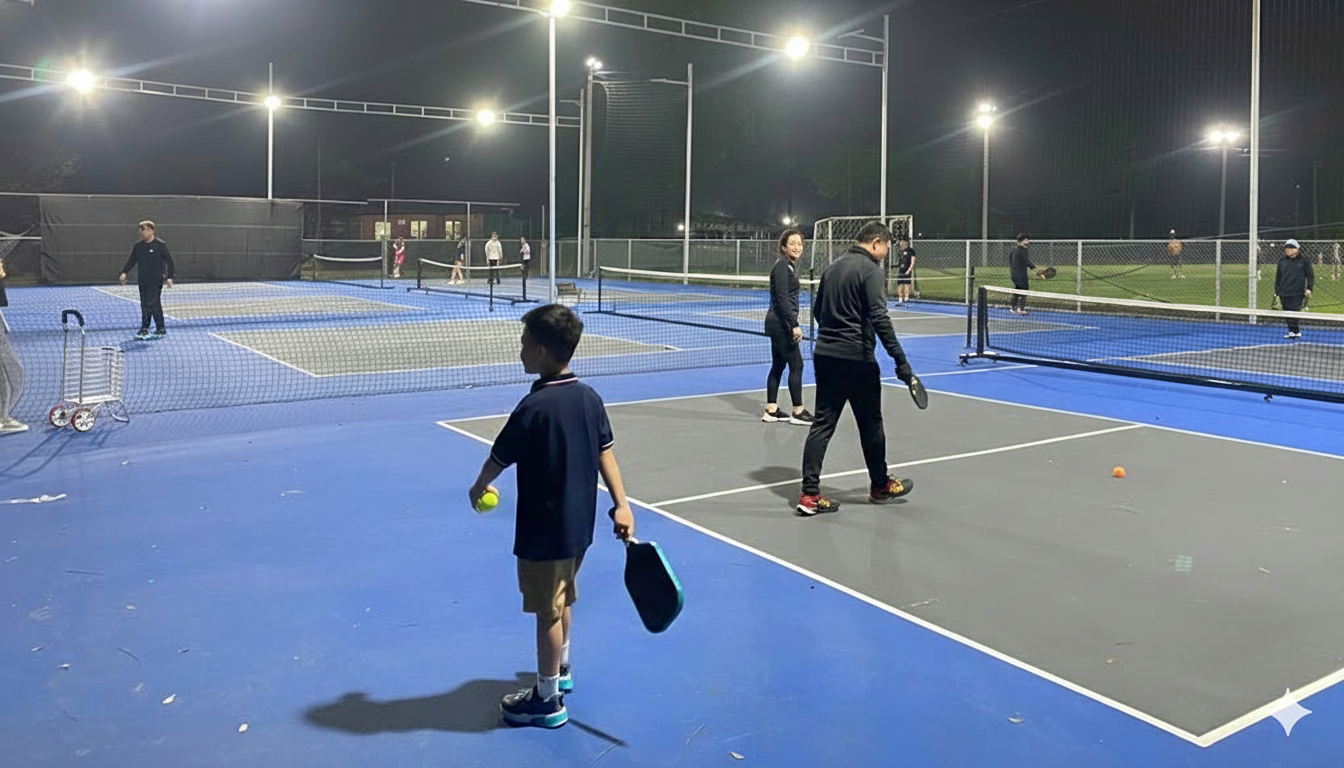Ra s&acirc;n đ&aacute;nh pickleball l&uacute;c 18h-22h m&ugrave;a đ&ocirc;ng: Nhiều người kh&ocirc;ng biết m&igrave;nh đang đang mắc c&ugrave;ng một sai lầm v&agrave; đ&aacute;nh đổi điều g&igrave; - Ảnh 5.