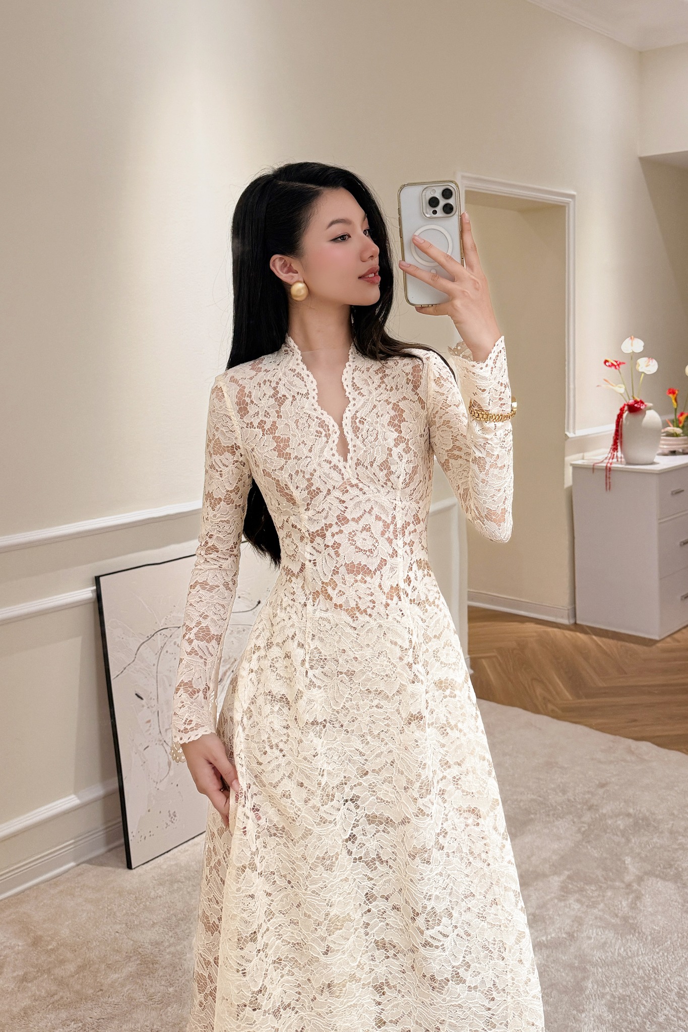 V&igrave; sao &aacute;o d&agrave;i ren được dự đo&aacute;n l&agrave; &ldquo;&aacute;t chủ b&agrave;i&rdquo; m&ugrave;a Tết 2026?- Ảnh 27.