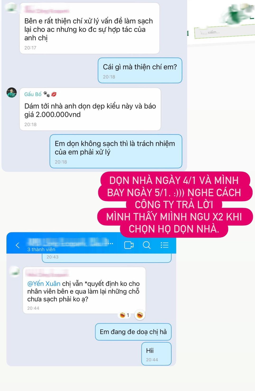 Trả 2 triệu thu&ecirc; c&ocirc;ng ty dọn nh&agrave;, L&acirc;m T&acirc;y - Yến Xu&acirc;n nhận kết quả thất vọng, c&ograve;n bị nhắc 