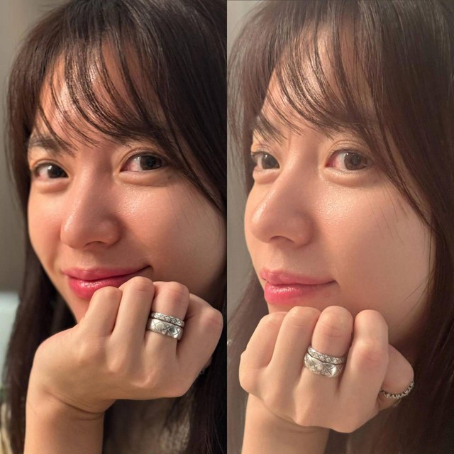 Minh tinh 39 tuổi đăng ảnh cận cam thường: Biết ngắm l&agrave;n da kh&ocirc;ng tuổi hay bộ nhẫn v&agrave;i trăm triệu đ&acirc;y?- Ảnh 1.