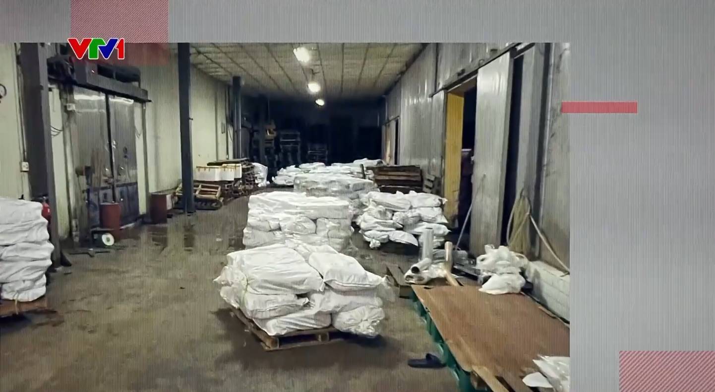 Ph&aacute;t hiện kho h&agrave;ng chứa 120 tấn thịt lợn bệnh của C&ocirc;ng ty CP Đồ hộp Hạ Long - Ảnh 1.