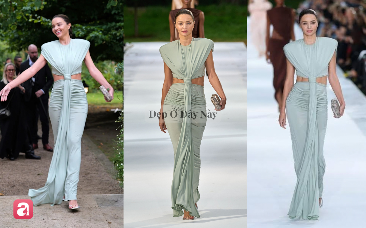 Miranda Kerr trở lại sàn diễn sau gần 1 thập kỷ, nhan sắc thiên thần nội y đình đám một thời gây chú ý - Ảnh 1.