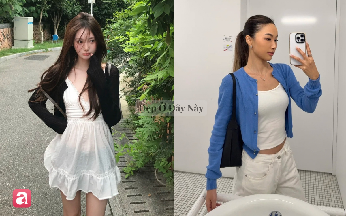 Mùa Thu diện cardigan mỏng là đẹp nhất: Vừa dễ lên đồ còn tôn dáng cực xinh - Ảnh 4.