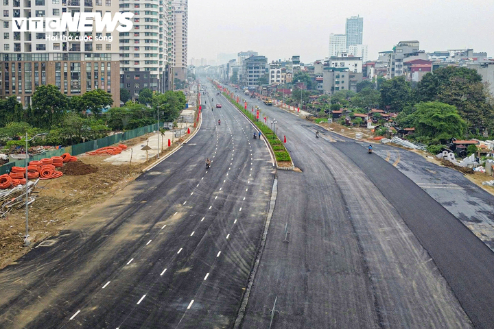 Diện mạo mới của đường V&agrave;nh đai 2 , 5 H&agrave; Nội vừa th&ocirc;ng xe kỹ thuật 2026 - Ảnh 11.