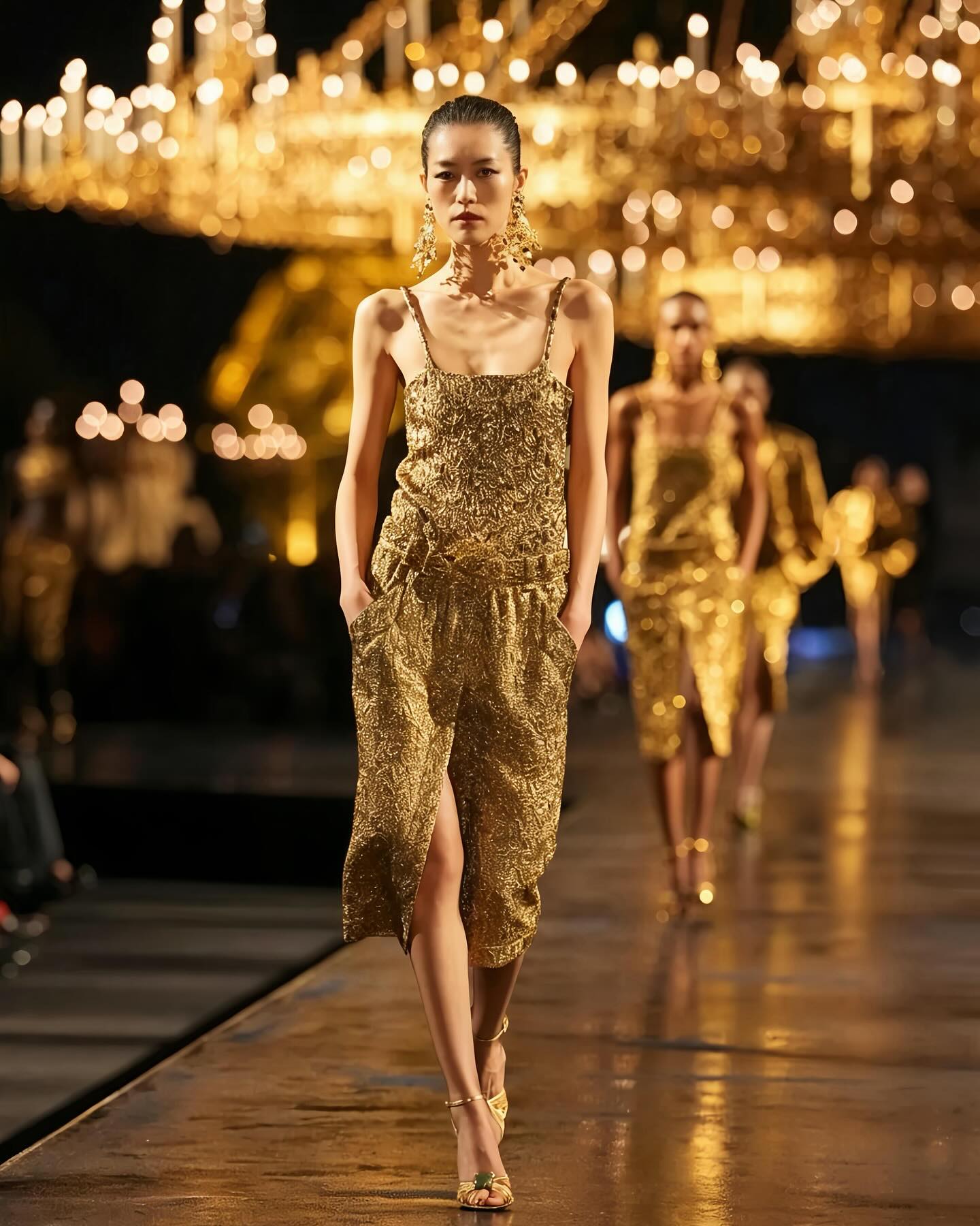 Lưu Văn v&agrave; sức mạnh vượt b&atilde;o bạo lực mạng tại Paris Fashion Week 2027 - Ảnh 1.