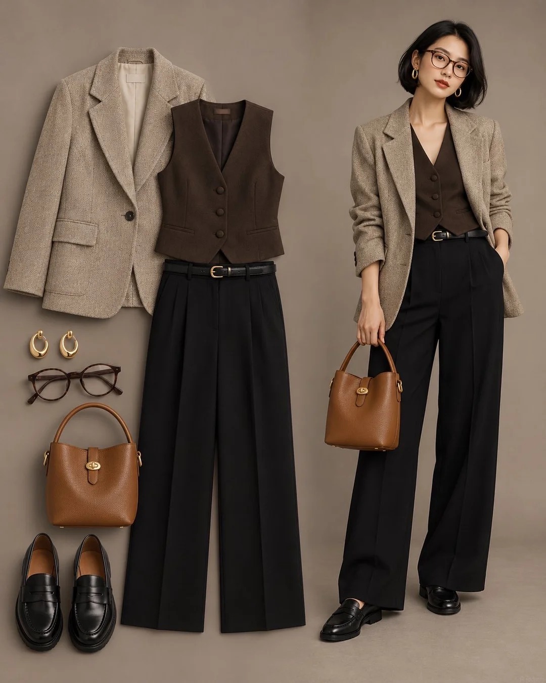 Gợi &yacute; mặc đồ đi l&agrave;m m&ugrave;a thu theo style old money: C&agrave;ng tối giản c&agrave;ng sang - Ảnh 2.