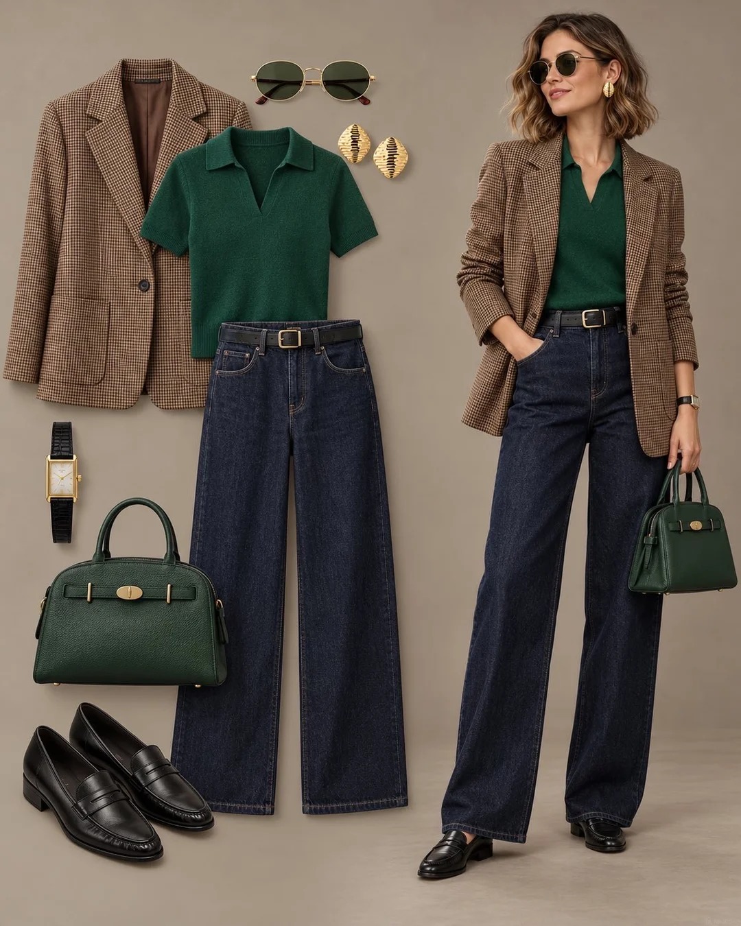 Gợi &yacute; mặc đồ đi l&agrave;m m&ugrave;a thu theo style old money: C&agrave;ng tối giản c&agrave;ng sang - Ảnh 3.