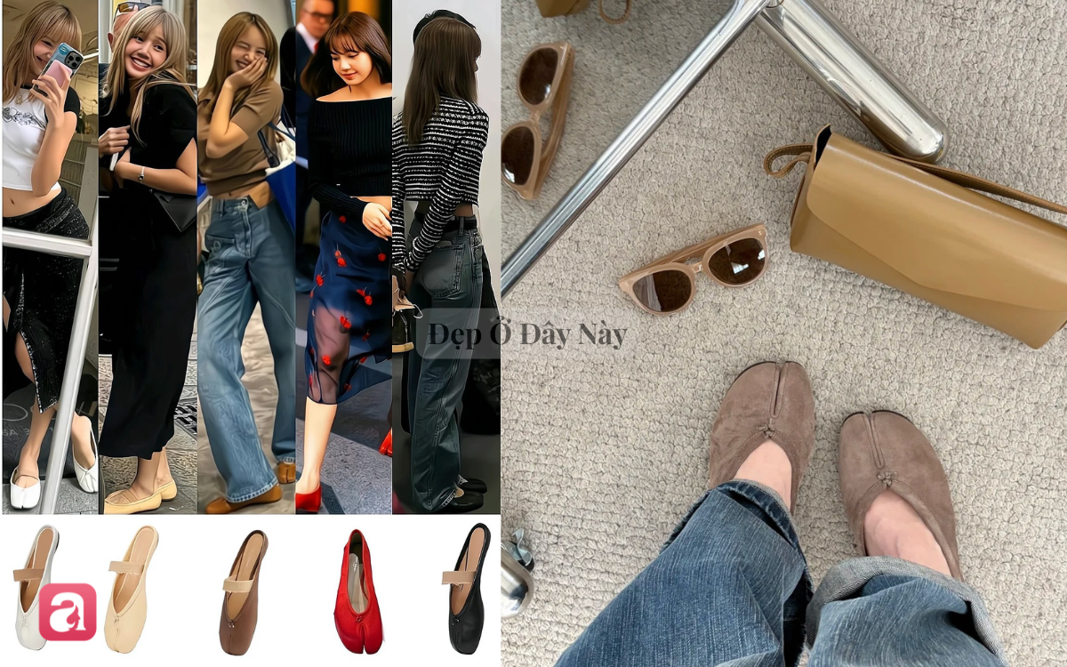 Đ&ocirc;i gi&agrave;y th&ocirc; kệch bỗng th&agrave;nh hot trend từ &Aacute; sang &Acirc;u: Lisa, Jennie, Ros&eacute; đều m&ecirc; mẩn - Ảnh 4.