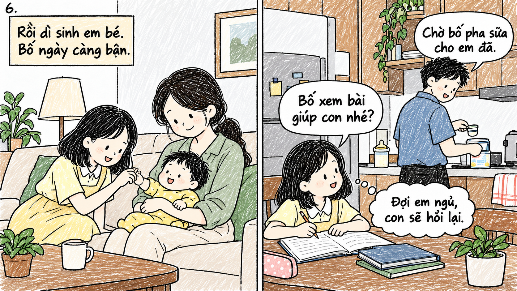 Chiếc xe máy chỉ đủ chỗ cho bố và mẹ kế chở em bé đi chơi, vậy thì trong căn nhà này còn chỗ nào cho con không?- Ảnh 6.