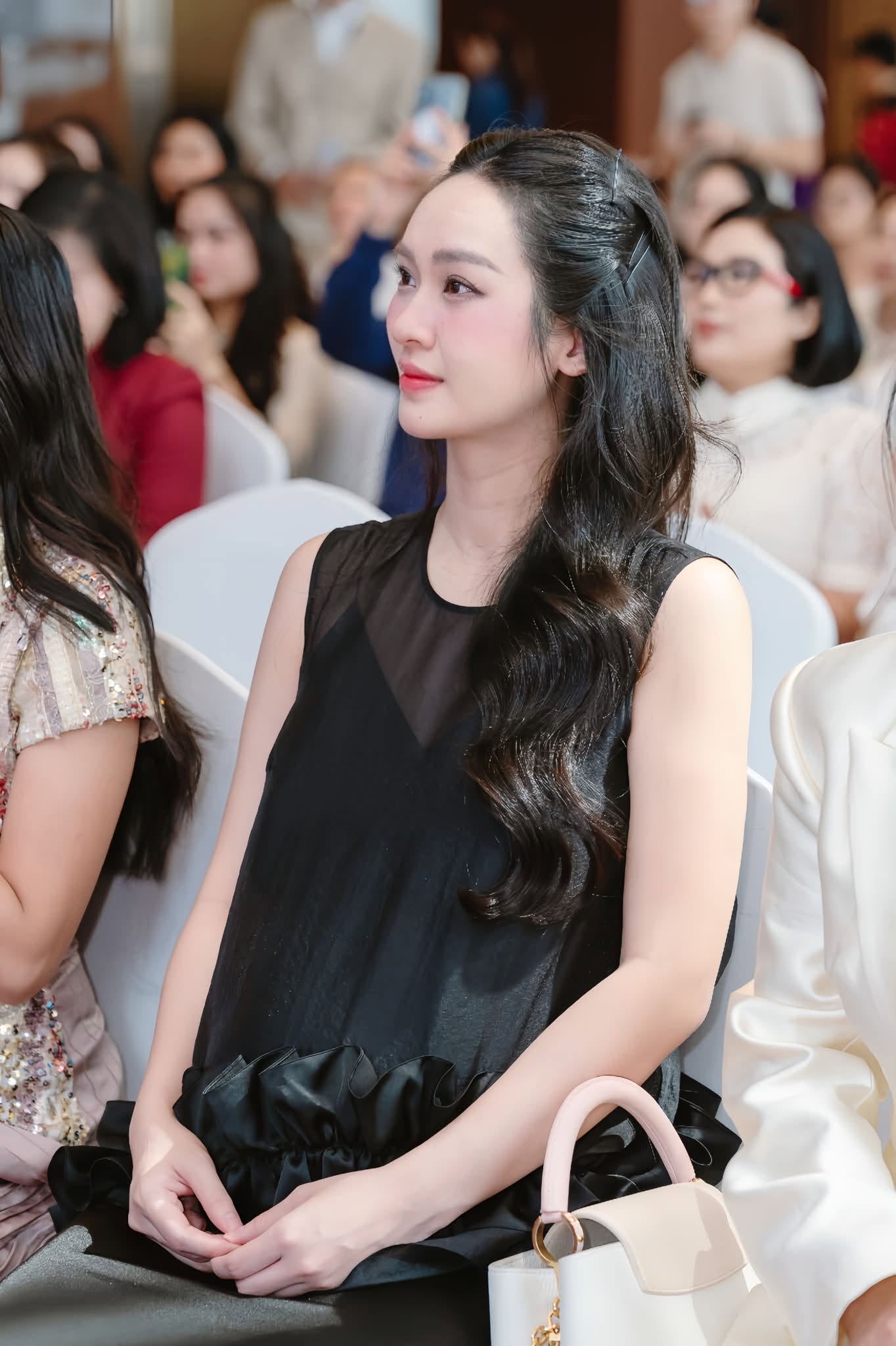 Vũ Th&uacute;y Quỳnh ước con c&oacute; mũi cao thừa hưởng từ bố mẹ, hạnh ph&uacute;c v&igrave; Đức Phạm lu&ocirc;n đồng h&agrave;nh- Ảnh 8.