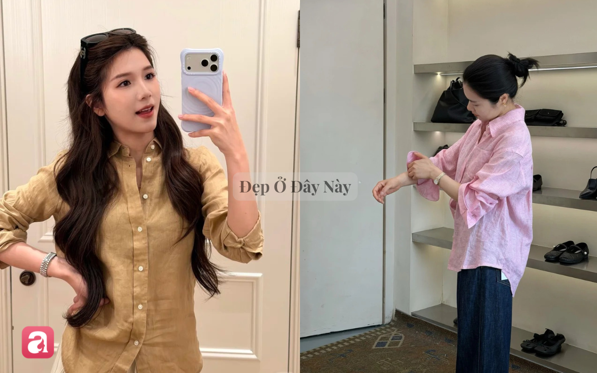 Sơ mi vải đũi - chiếc &aacute;o vừa trẻ vừa sang chuẩn 