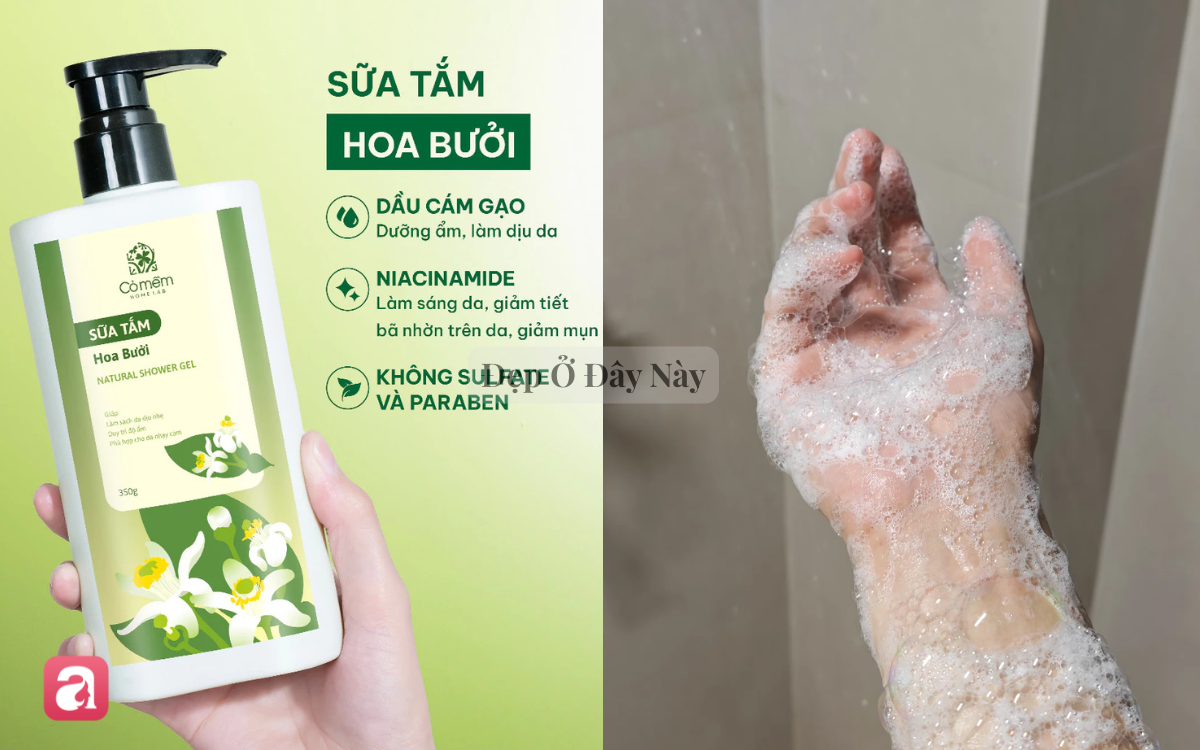 5 sữa tắm 