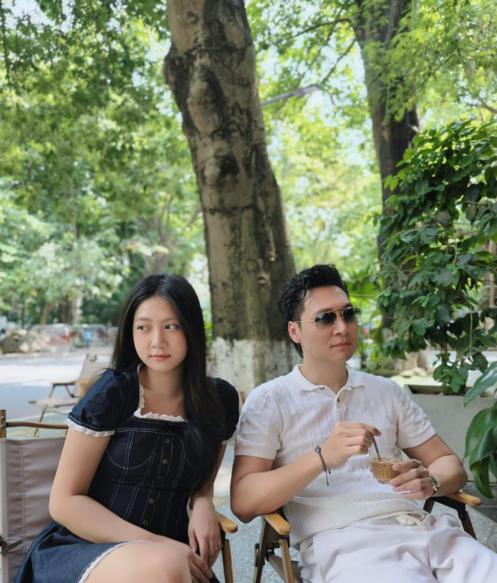 Con g&aacute;i Mạnh Trường đẹp chuẩn điện ảnh, nhan sắc được so s&aacute;nh với MC L&ecirc; Bống - Ảnh 1.