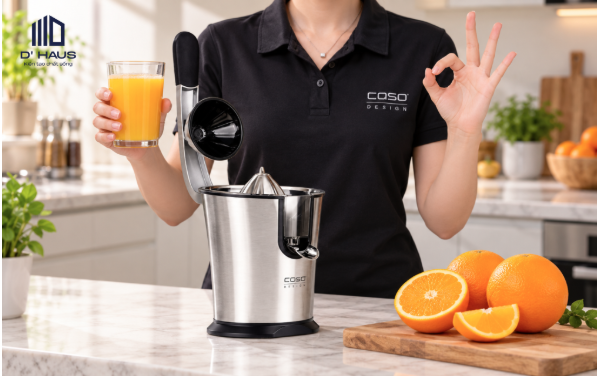 N&acirc;ng tầm thức uống: Trải nghiệm m&aacute;y vắt cam cao cấp CASO CP 330 Pro tại nh&agrave; - Ảnh 3.