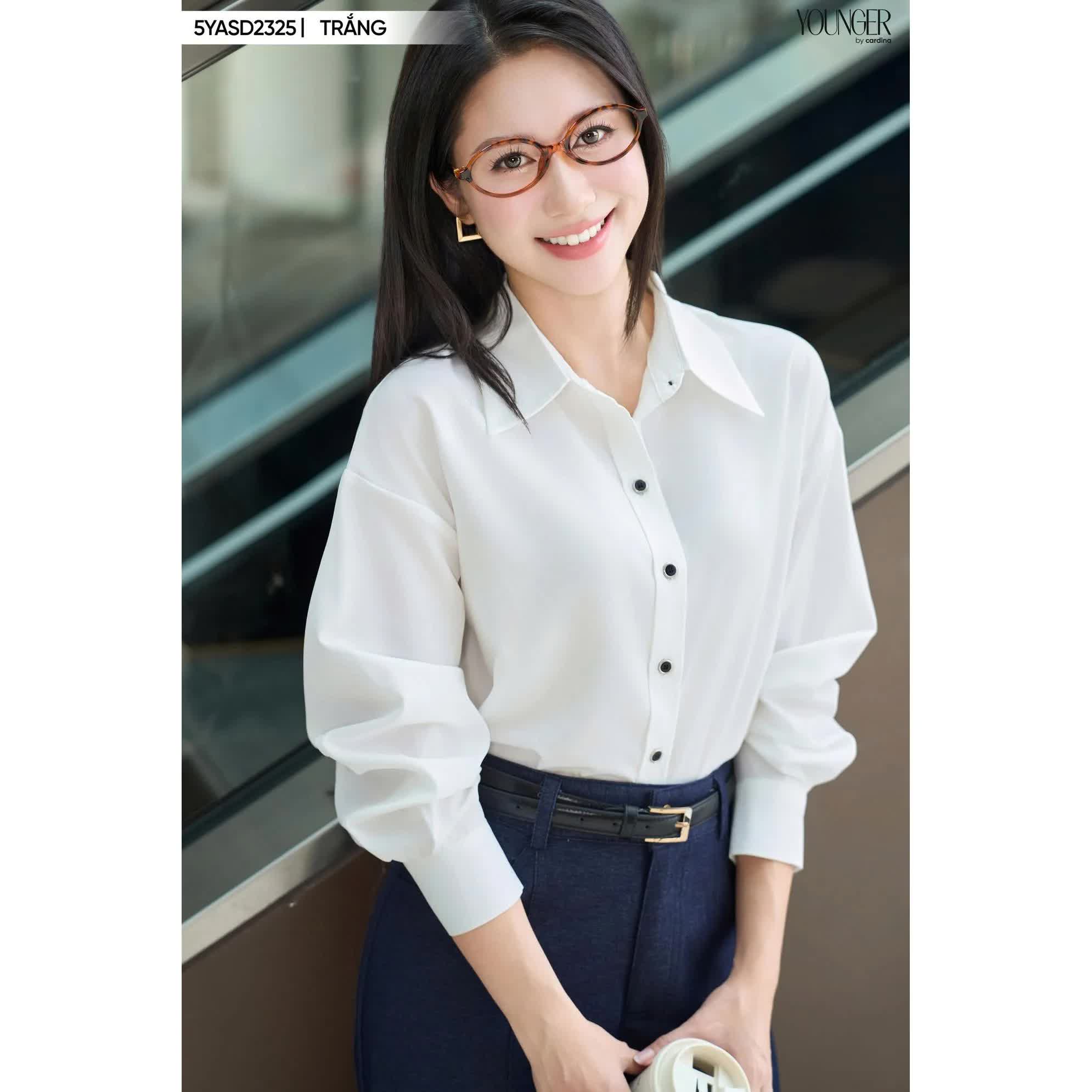 Sơ mi d&agrave;i tay v&agrave; quần jeans: Combo mặc l&agrave; trẻ, lại c&ograve;n rất sang trong m&ugrave;a thu - Ảnh 6.