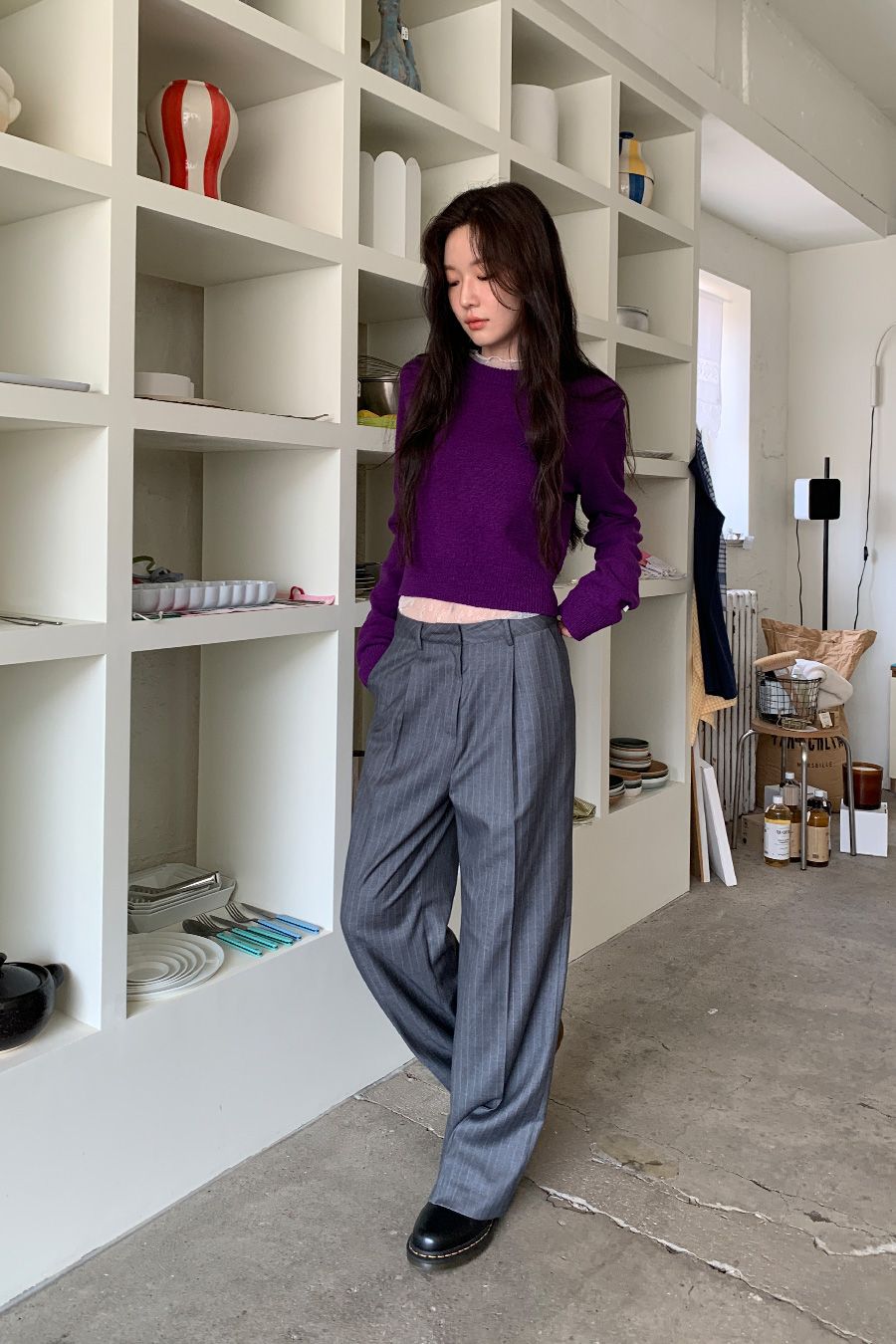 Màu tím mận - hot trend thời trang mùa thu 2026 bạn không thể bỏ lỡ - Ảnh 11. Màu tím mận - hot trend thời trang mùa thu 2026 bạn không thể bỏ lỡ - Ảnh 11.