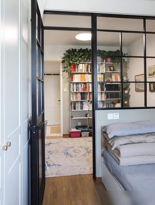 Căn hộ cũ chỉ 49m&sup2; nhưng bước v&agrave;o ai cũng bất ngờ: Kh&ocirc;ng thừa nổi 10cm m&agrave; vẫn đủ ph&ograve;ng cho cả gia đ&igrave;nh - Ảnh 6.