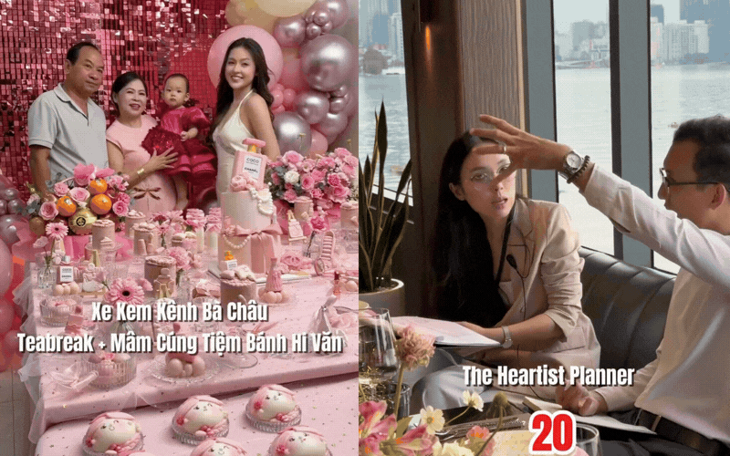 Hot girl Trần Thanh Tâm chi gần 1 tỷ đồng làm thôi nôi hoành tráng cho con gái đầu lòng: Chịu chi vì muốn con có kỷ niệm tuyệt vời nhất - Ảnh 4.