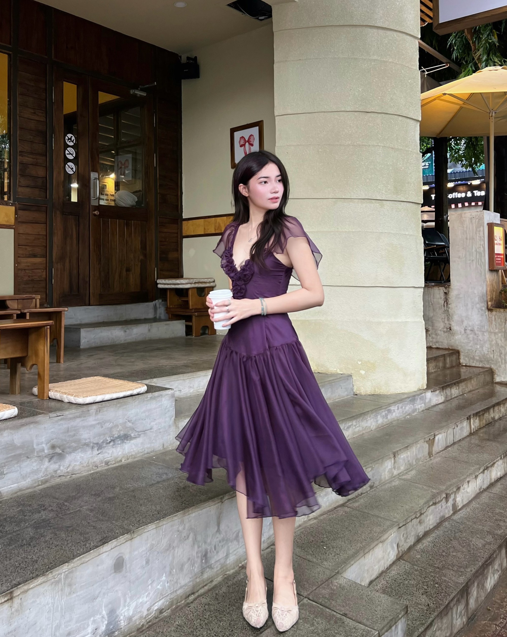 Màu tím mận - hot trend thời trang mùa thu 2026 bạn không thể bỏ lỡ - Ảnh 16. Màu tím mận - hot trend thời trang mùa thu 2026 bạn không thể bỏ lỡ - Ảnh 16.