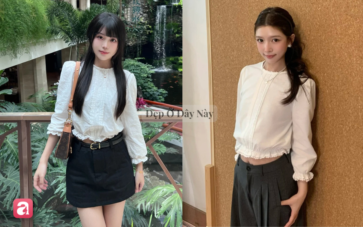 Sơ mi tay lửng: Kiểu &aacute;o vừa 