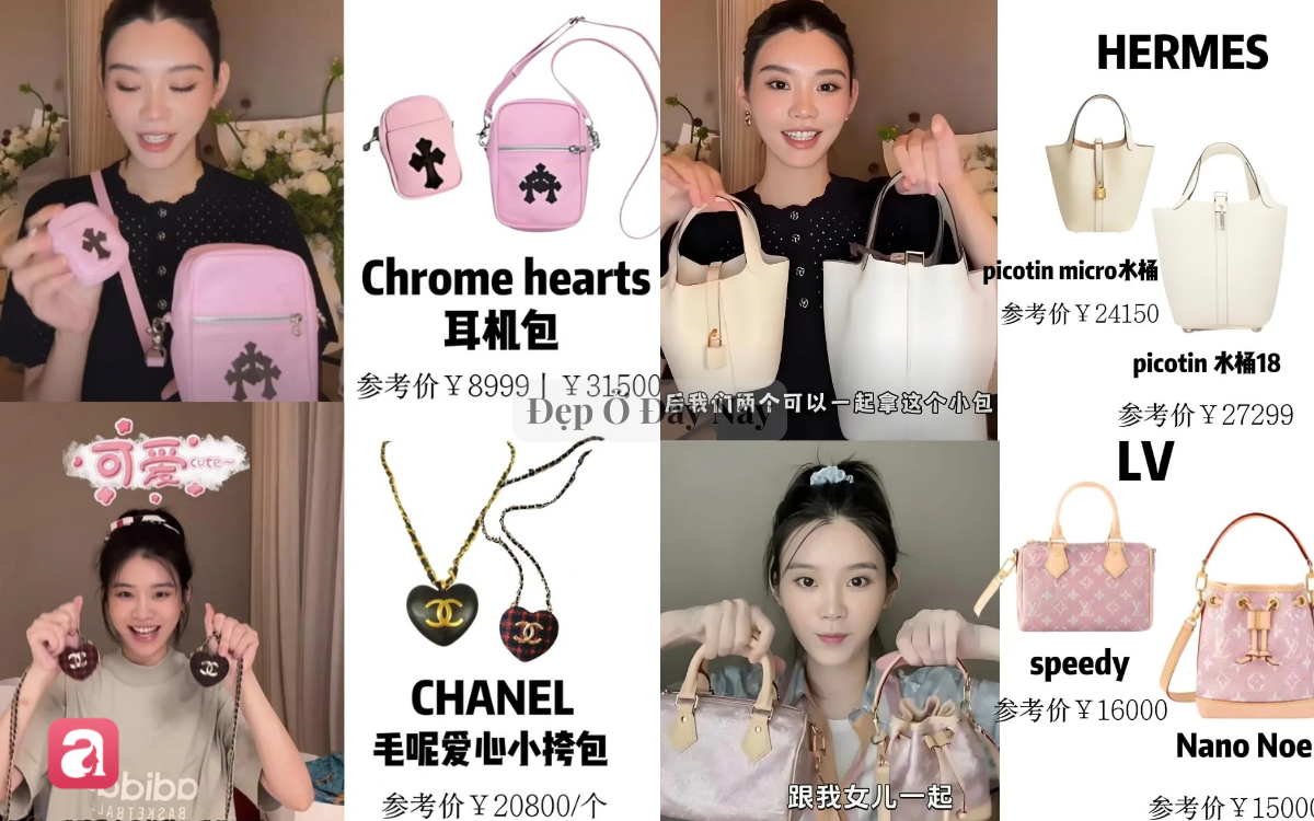 Hề Mộng Dao sắm 1 l&uacute;c 