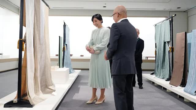 Công chúa Kako khám phá nghề thủ công truyền thống Nhật Bản tại Nagoya - Ảnh 1. Công chúa Kako khám phá nghề thủ công truyền thống Nhật Bản tại Nagoya - Ảnh 1.