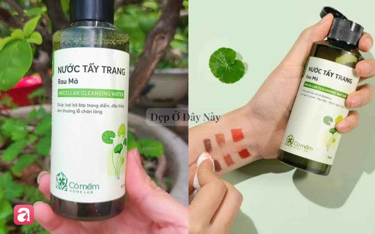5 chai nước tẩy trang