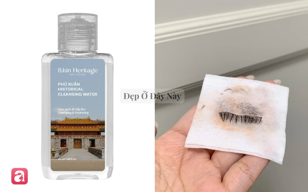 5 chai nước tẩy trang