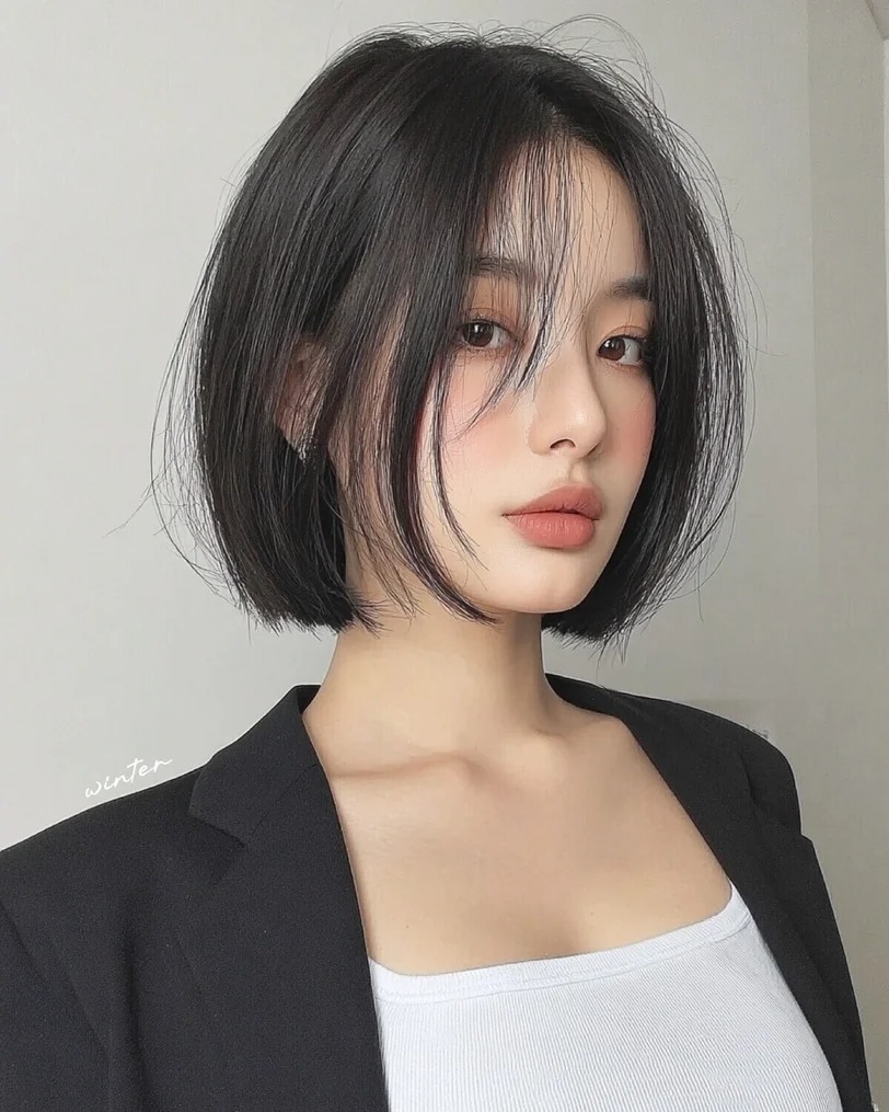 8 kiểu t&oacute;c ngắn tỉa layer m&ugrave;a thu 2026: Nhẹ đầu m&agrave; c&ograve;n gi&uacute;p gương mặt cũng thanh tho&aacute;t hơn - Ảnh 9.