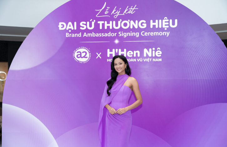 H&rsquo;Hen Ni&ecirc; trở th&agrave;nh Đại sứ Thương hiệu a2&reg; tại Việt Nam - Ảnh 2.