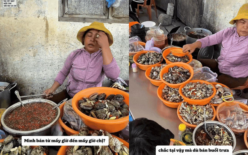 Theo ch&acirc;n Miko Lan Trinh v&agrave; Kenji đến qu&aacute;n ốc b&igrave;nh d&acirc;n sau chợ Đầm, c&oacute; m&oacute;n ngon đến mức muốn h&uacute;p sạch nước luộc - Ảnh 1.