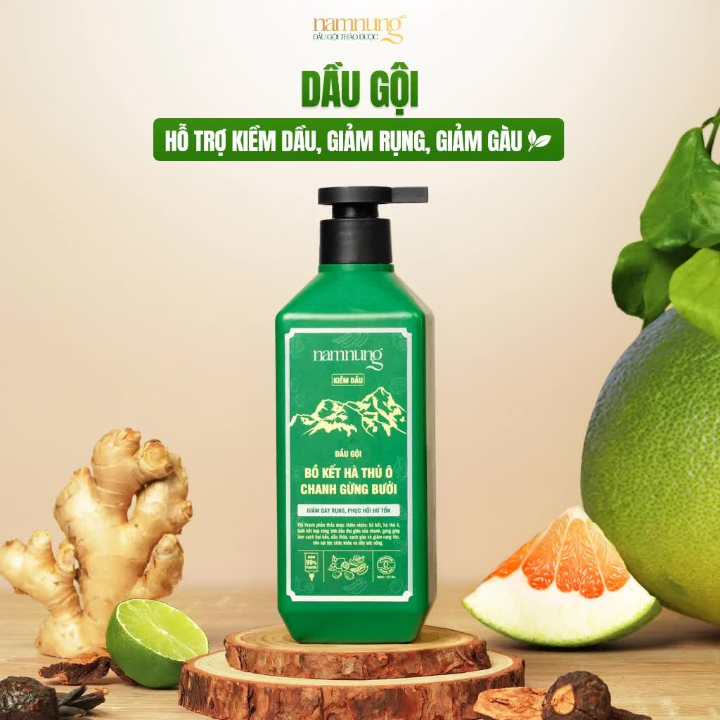 5 dầu gội 