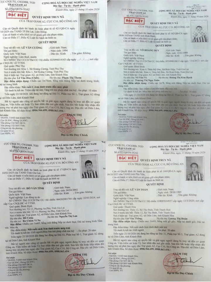 Khoảnh khắc phạm nhân Lê Văn Cường trốn khỏi Trại giam A2 ở Khánh Hòa lúc rạng sáng - Ảnh 3. Khoảnh khắc phạm nhân Lê Văn Cường trốn khỏi Trại giam A2 ở Khánh Hòa lúc rạng sáng - Ảnh 3.