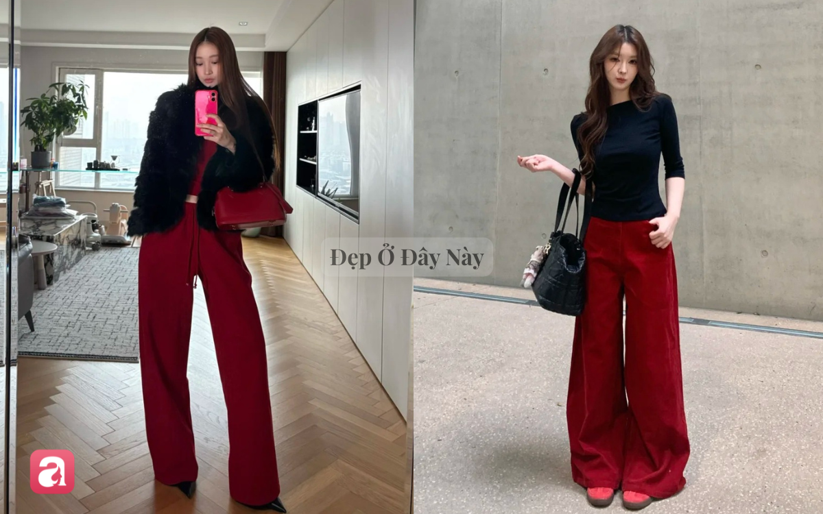 Muốn mặc nổi m&agrave; vẫn sang chuẩn old money, h&atilde;y th&ecirc;m ngay 1 chiếc quần đỏ v&agrave;o style - Ảnh 3.
