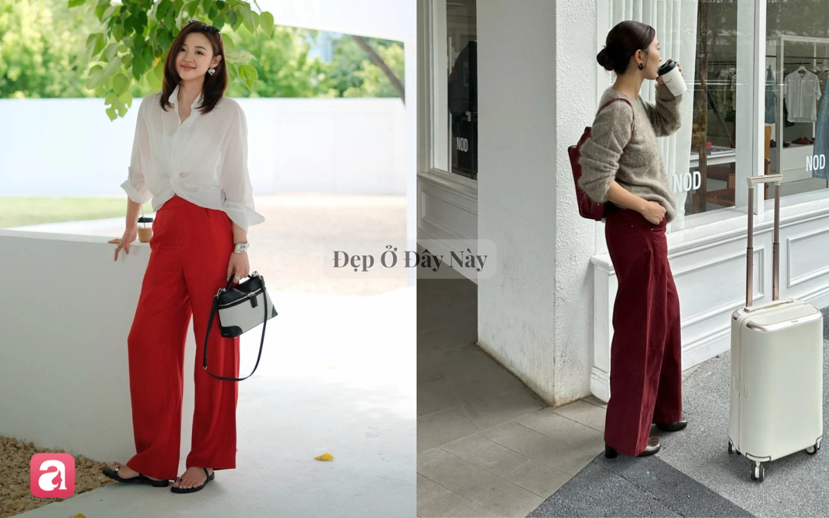 Muốn mặc nổi m&agrave; vẫn sang chuẩn old money, h&atilde;y th&ecirc;m ngay 1 chiếc quần đỏ v&agrave;o style - Ảnh 4.