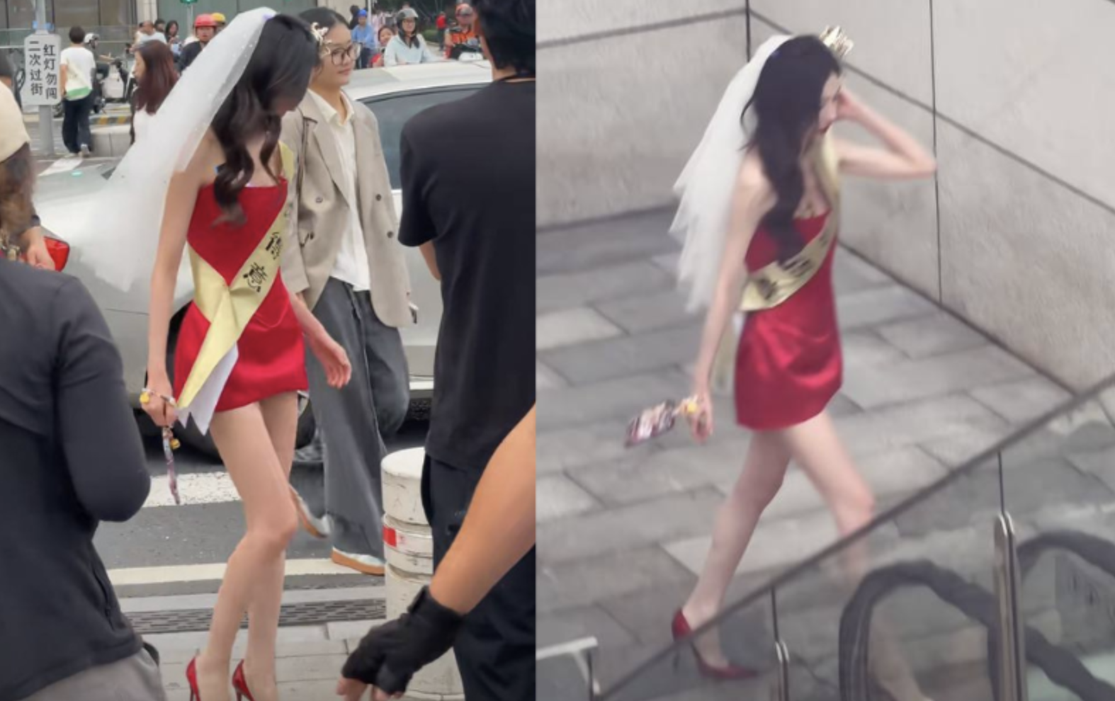 Dịch Mộng Linh gầy như bộ xương kh&ocirc; tr&ecirc;n thảm đỏ VOGUE 2026 - Ảnh 6.