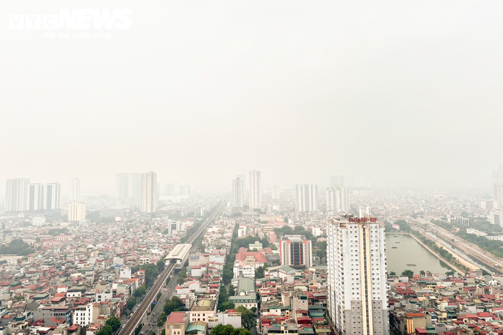 &Ocirc; nhiễm kh&ocirc;ng kh&iacute; H&agrave; Nội đứng thứ ba thế giới g&acirc;y lo ngại cho sức khỏe người d&acirc;n - Ảnh 1.