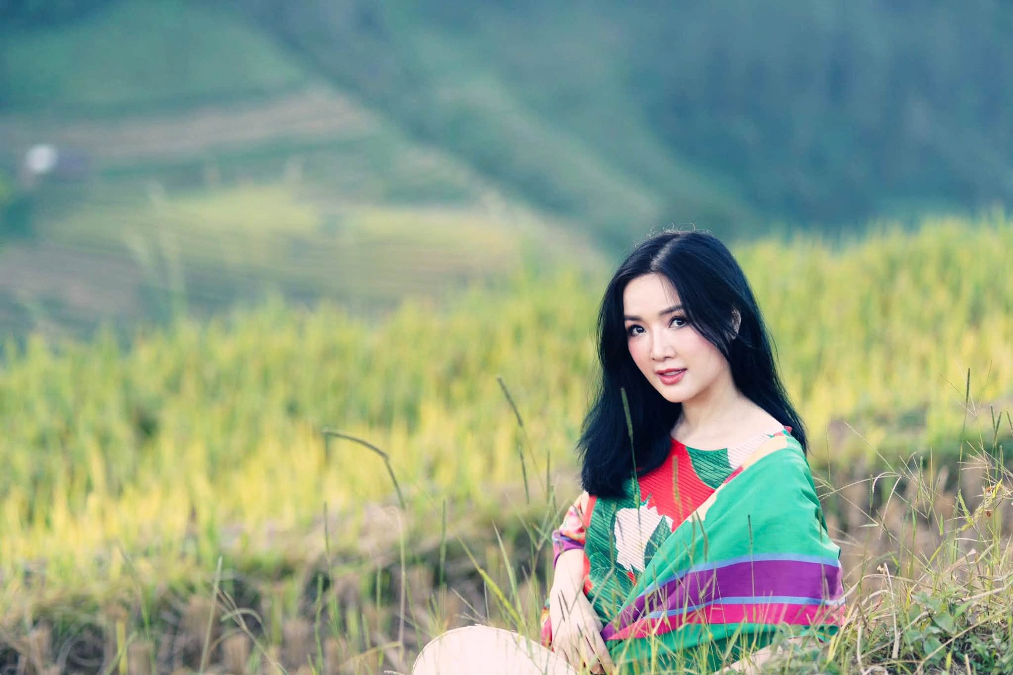 Hoa hậu Gi&aacute;ng My kh&aacute;m ph&aacute; M&ugrave; Cang Chải m&ugrave;a v&agrave;ng đẹp như trong phim 2026 - Ảnh 16.