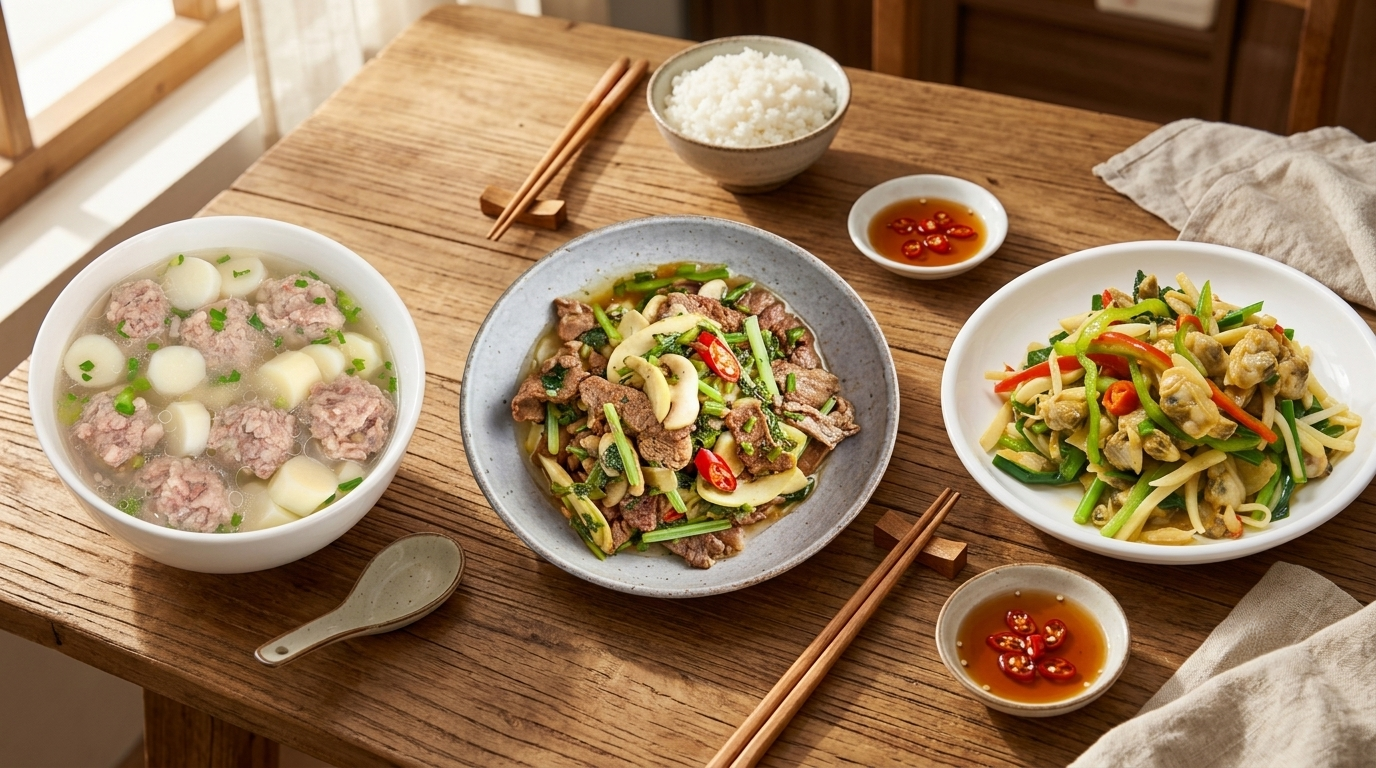Gợi ý thực đơn 3 món ăn tươi ngon đến mức bạn muốn vét sạch đĩa - Ảnh 1. Gợi ý thực đơn 3 món ăn tươi ngon đến mức bạn muốn vét sạch đĩa - Ảnh 1.