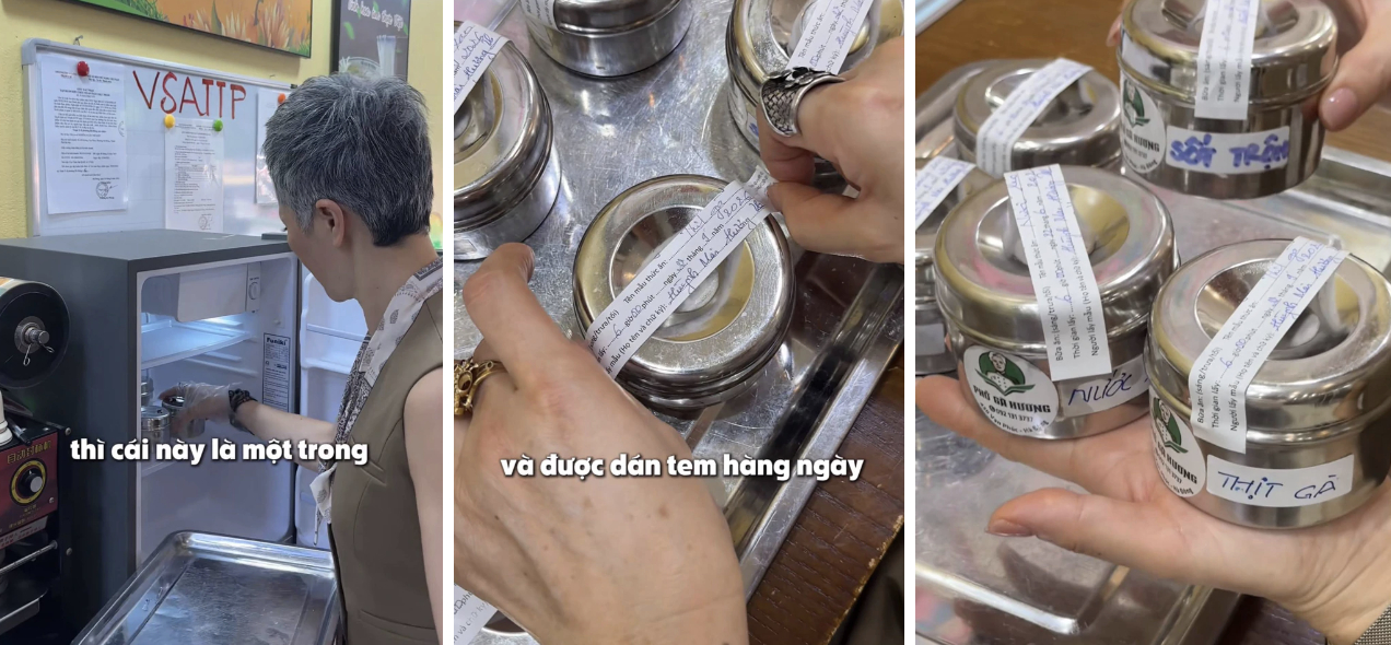 Kh&aacute;m ph&aacute; phở g&agrave; Hương ở Vạn Ph&uacute;c: Quy tr&igrave;nh đảm bảo an to&agrave;n thực phẩm - Ảnh 6.