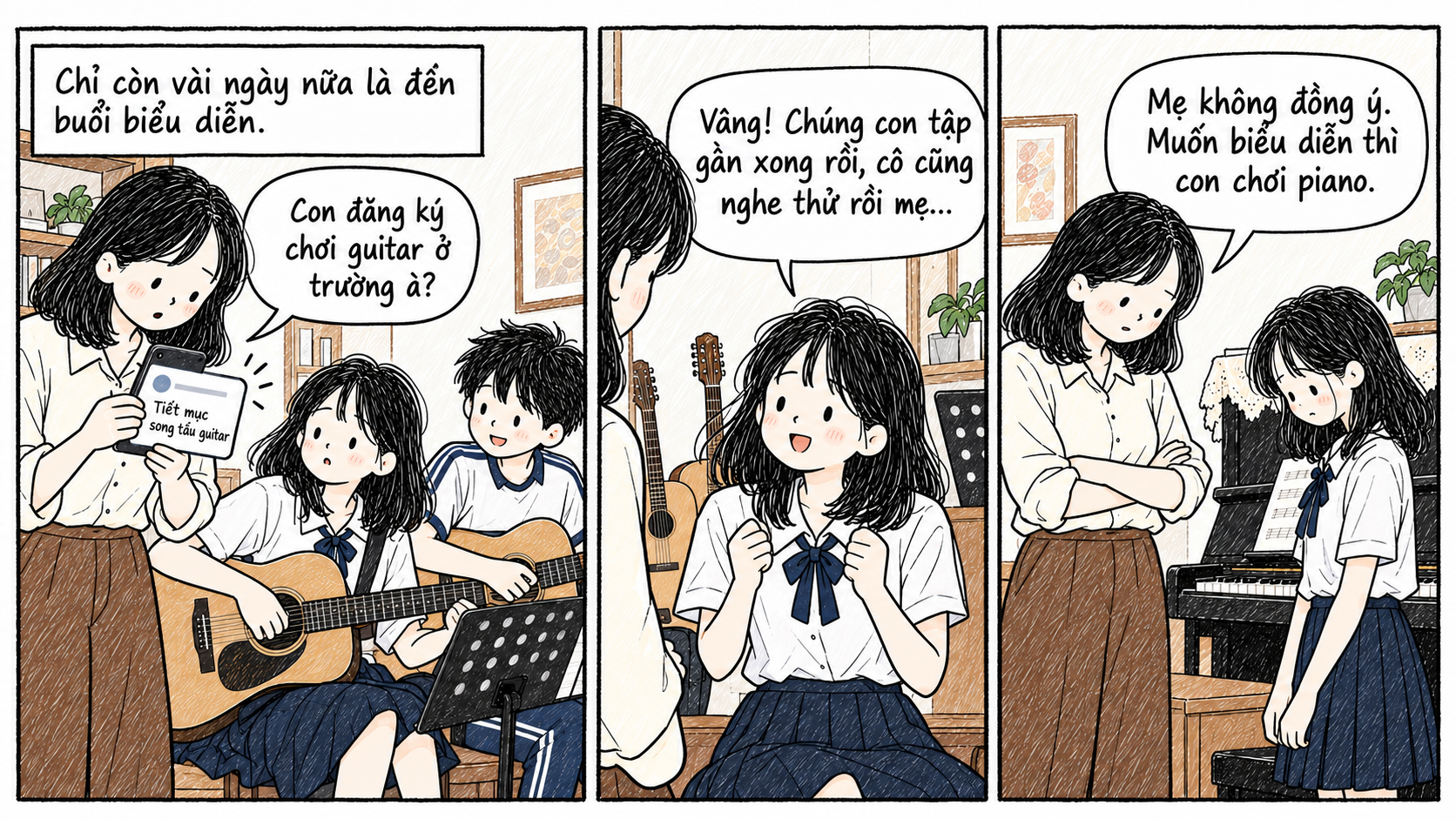 Mẹ bắt con g&aacute;i học piano suốt 8 năm trời m&agrave; chẳng bận t&acirc;m con c&oacute; muốn hay kh&ocirc;ng, biết l&yacute; do c&agrave;ng khiến con th&ecirc;m buồn l&ograve;ng- Ảnh 7.