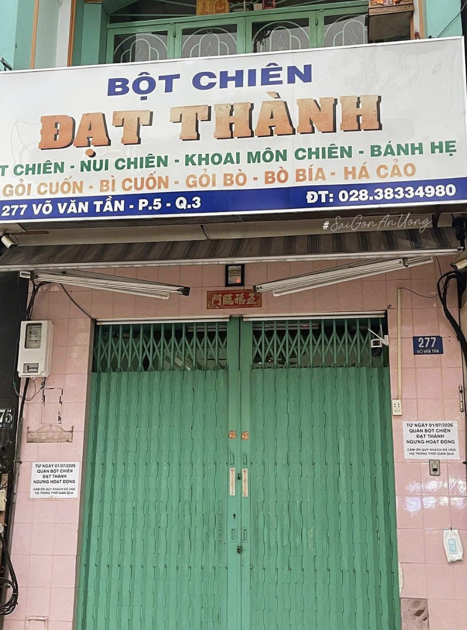 Qu&aacute;n bột chi&ecirc;n Đạt Th&agrave;nh ở TP . HCM mở lại sau 3 th&aacute;ng đ&oacute;ng cửa - Ảnh 8.