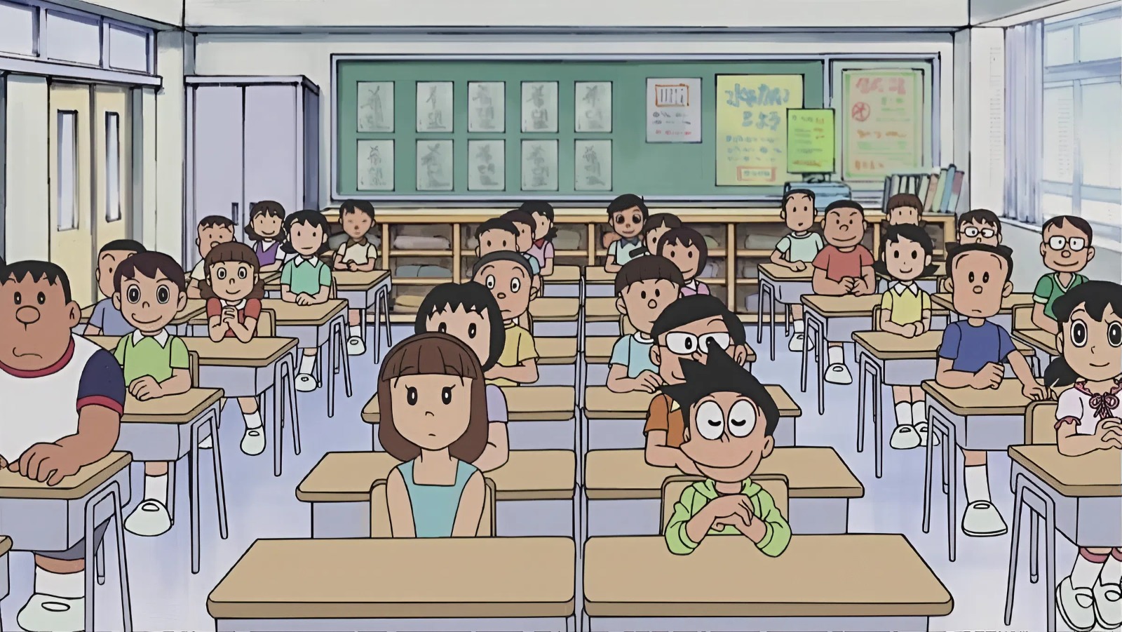 V&igrave; sao Nobita v&agrave; c&aacute;c bạn kh&ocirc;ng mặc đồng phục khi đi học? - Ảnh 2.