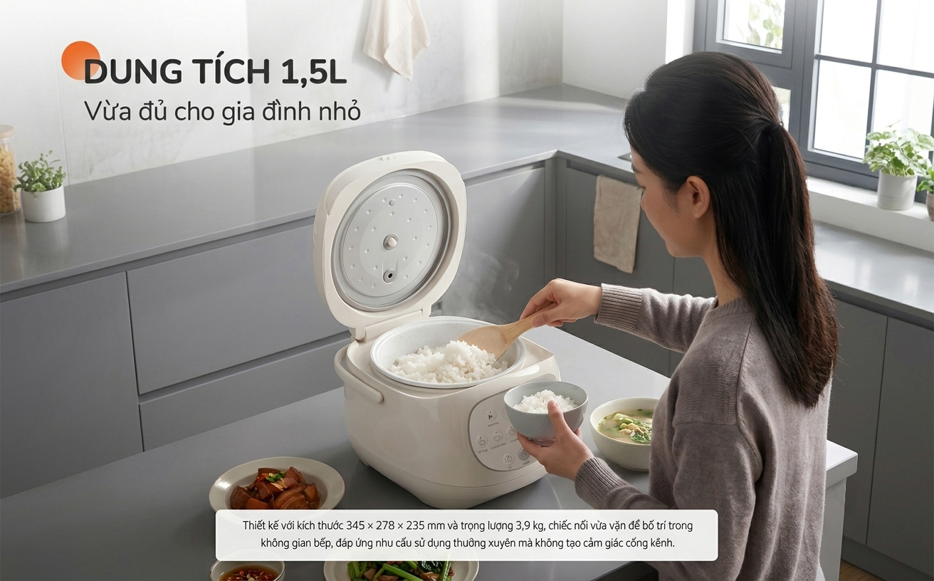 B&iacute; quyết giữ cơm ngon trọn vị suốt 24 giờ nhờ l&ograve;ng gốm Ceramic l&agrave;nh t&iacute;nh từ Unie - Ảnh 2.